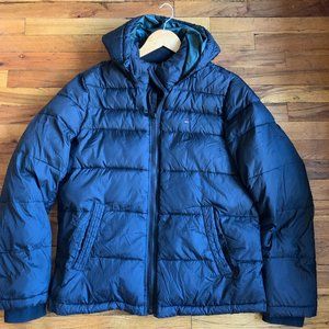 Tommy Hilfiger Mens Classic Hooded Puffer Jacket